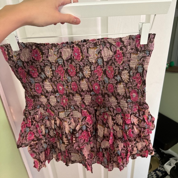 Isabel Marant Etoile High-Waisted Ruffle Skirt SZ 42/US 10 - Picture 5 of 9